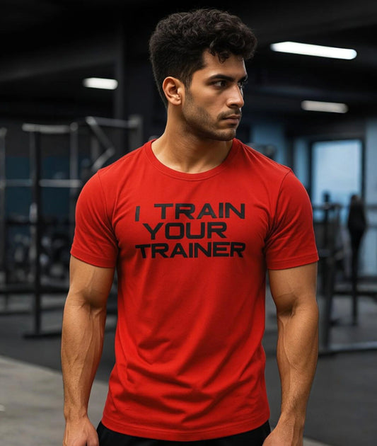 I Train Your Trainer Red Tee- Sale