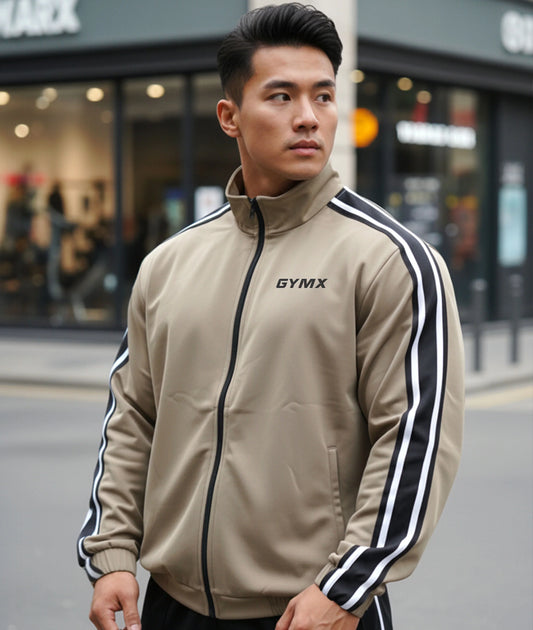 Zenith Oversized Summer Jacket: Beige