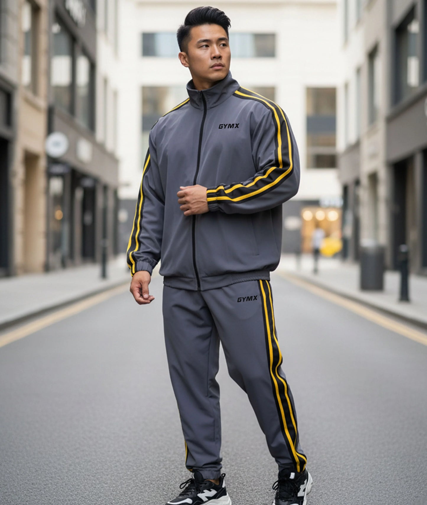 Zenith Oversized Summer Jacket: Grey