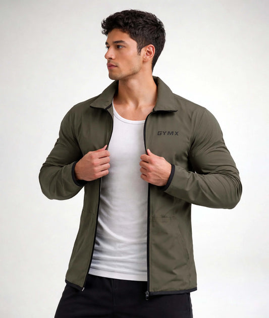 Khaki Green Summer Jacket