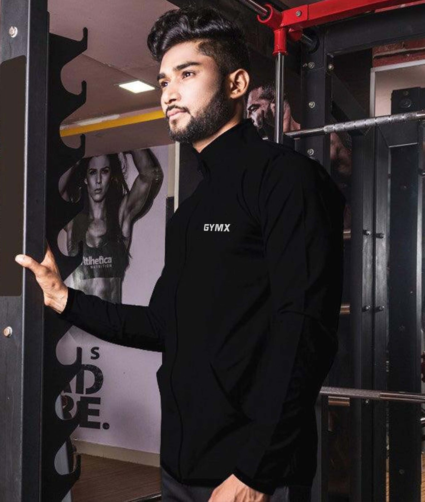 Jet Black Jacket Summer Windcheater - Aero Series