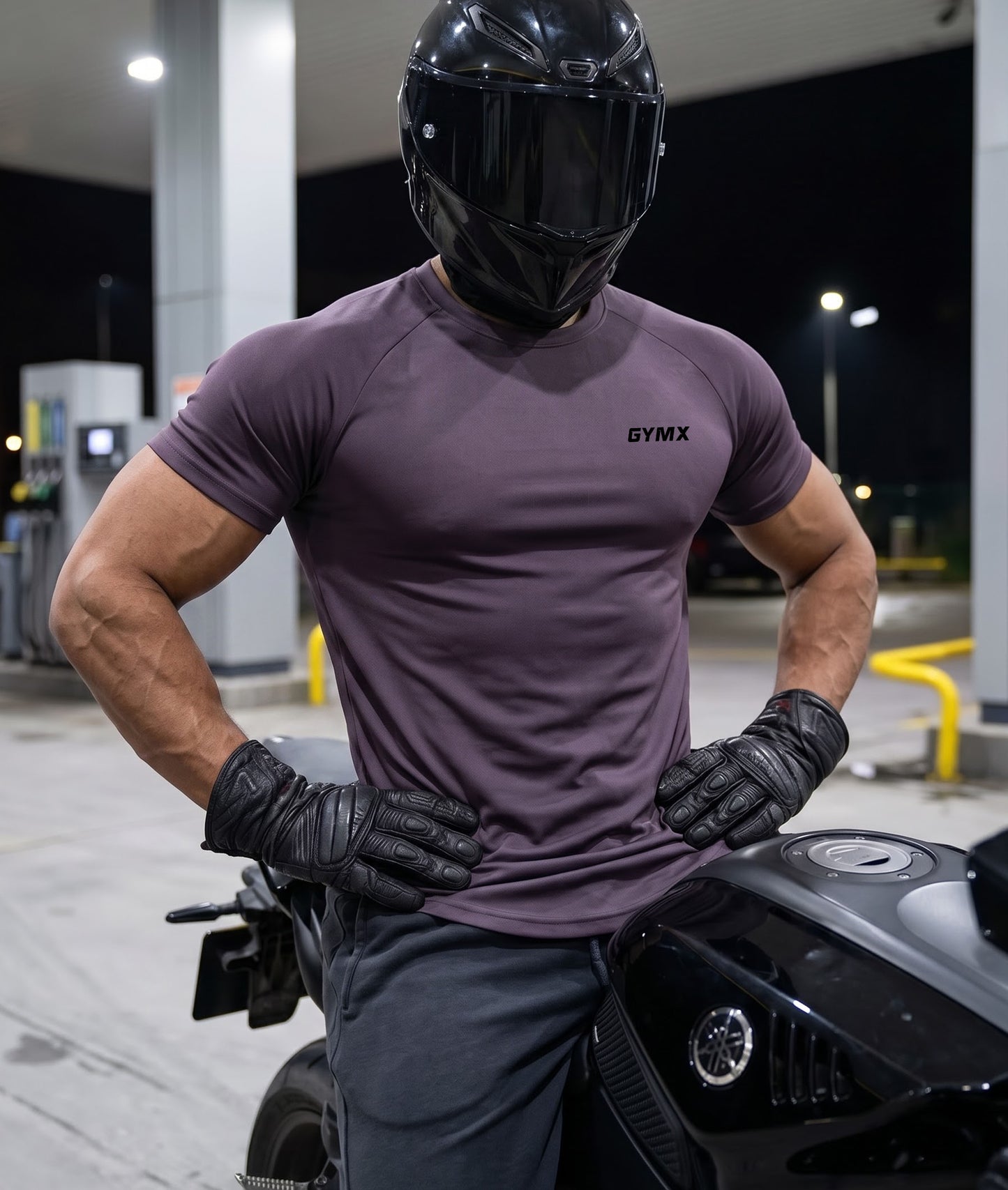 Shadow Plum Elite Flex Tee