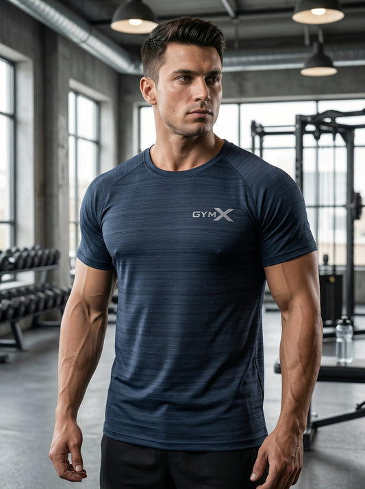 Moonlight Blue Stripe Tshirt- Sale