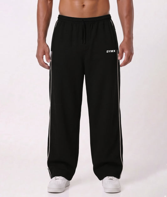 Korean Oversized Pro Joggers- Black Knight
