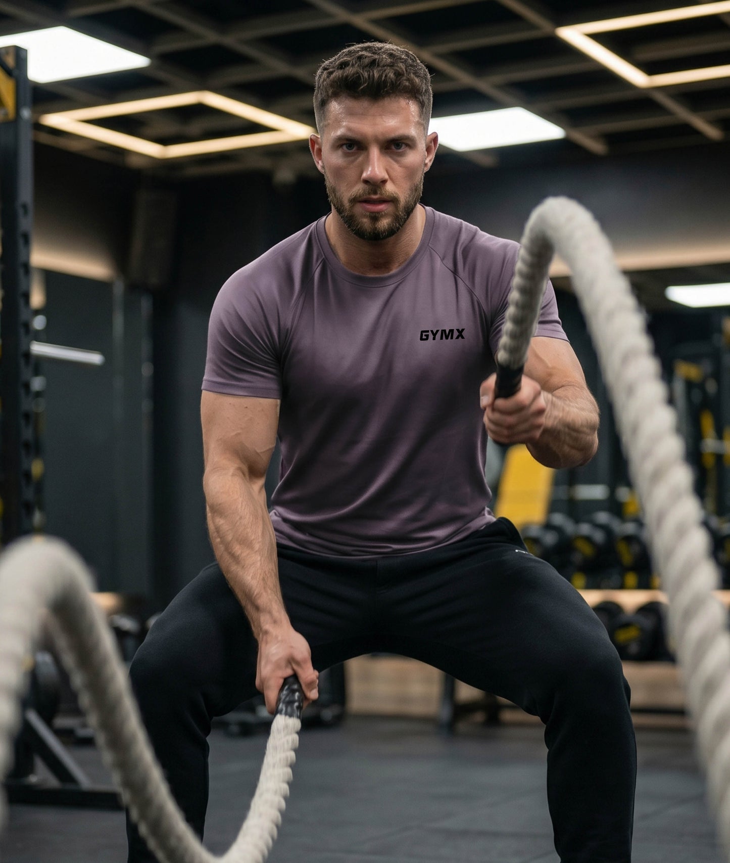 Combo Offer: Elitex Flex Tee: Shadow Plum + Arctic Blue