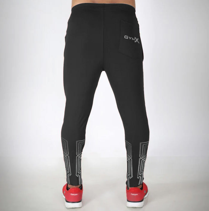 Gymx Black Printed Bottom - Sale