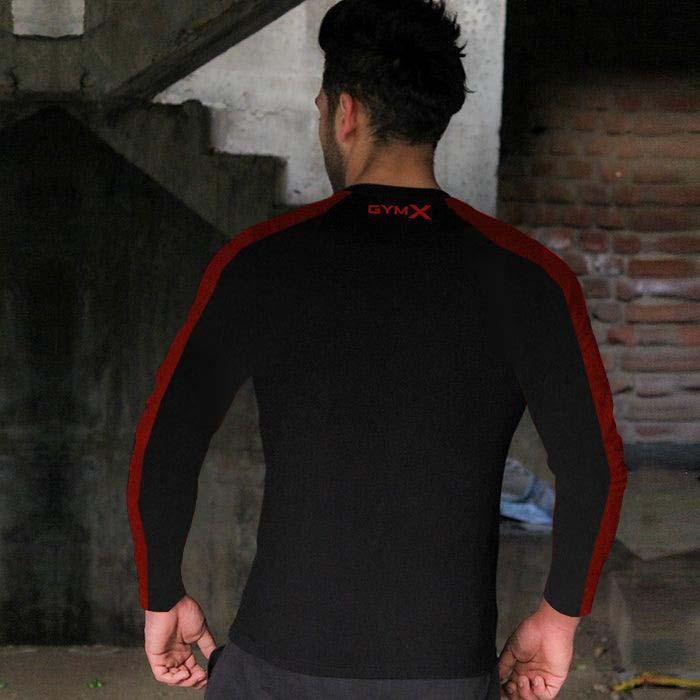 Full sleeve red and black Tee - Sale