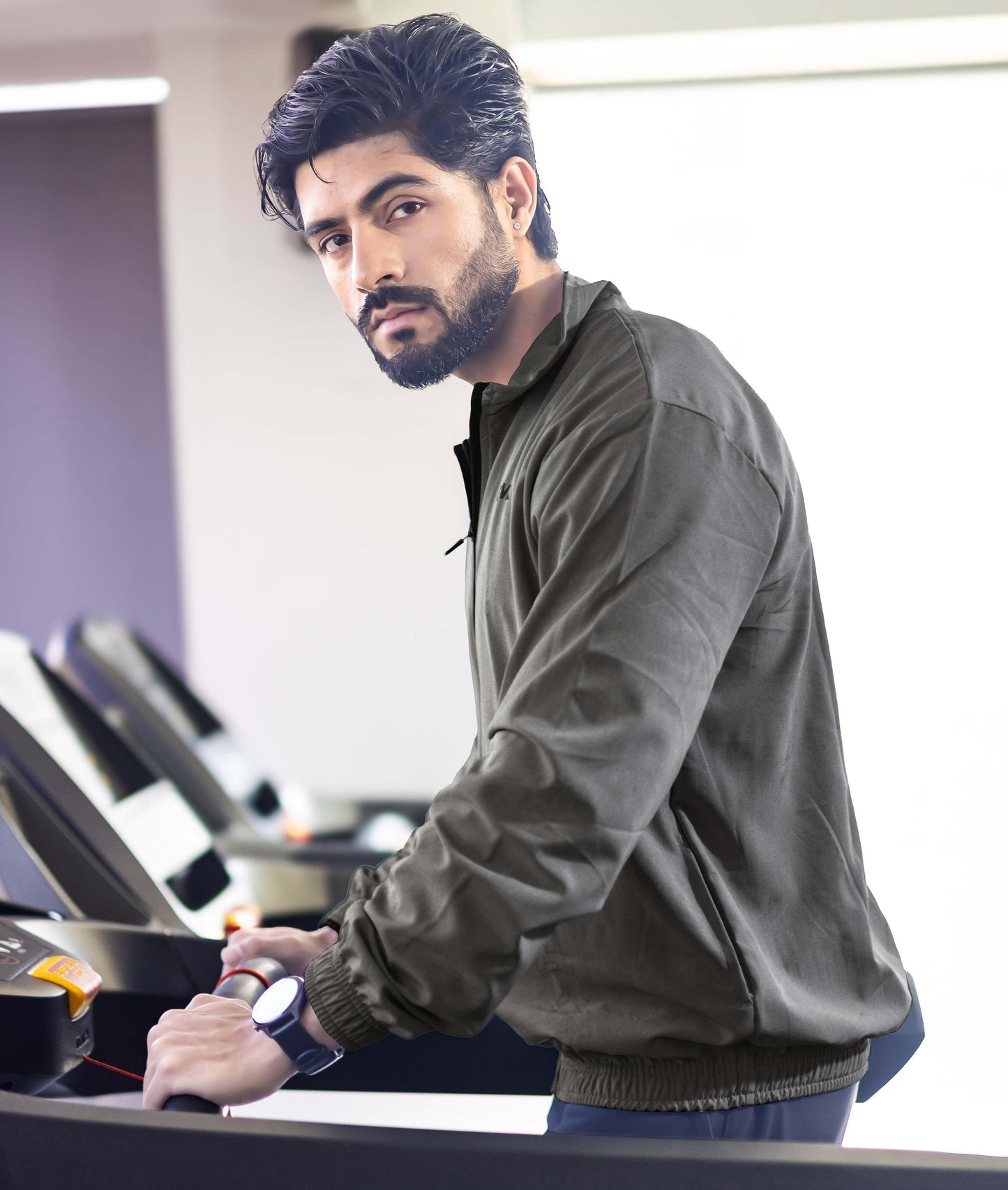 Lava Grey GymX Breeze Summer Windcheater - Sale