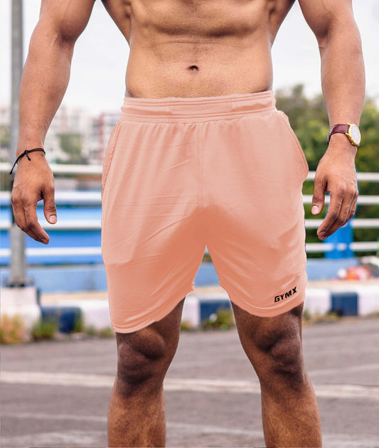 Oversized GymX Neon Orange Shorts - Sale - GymX