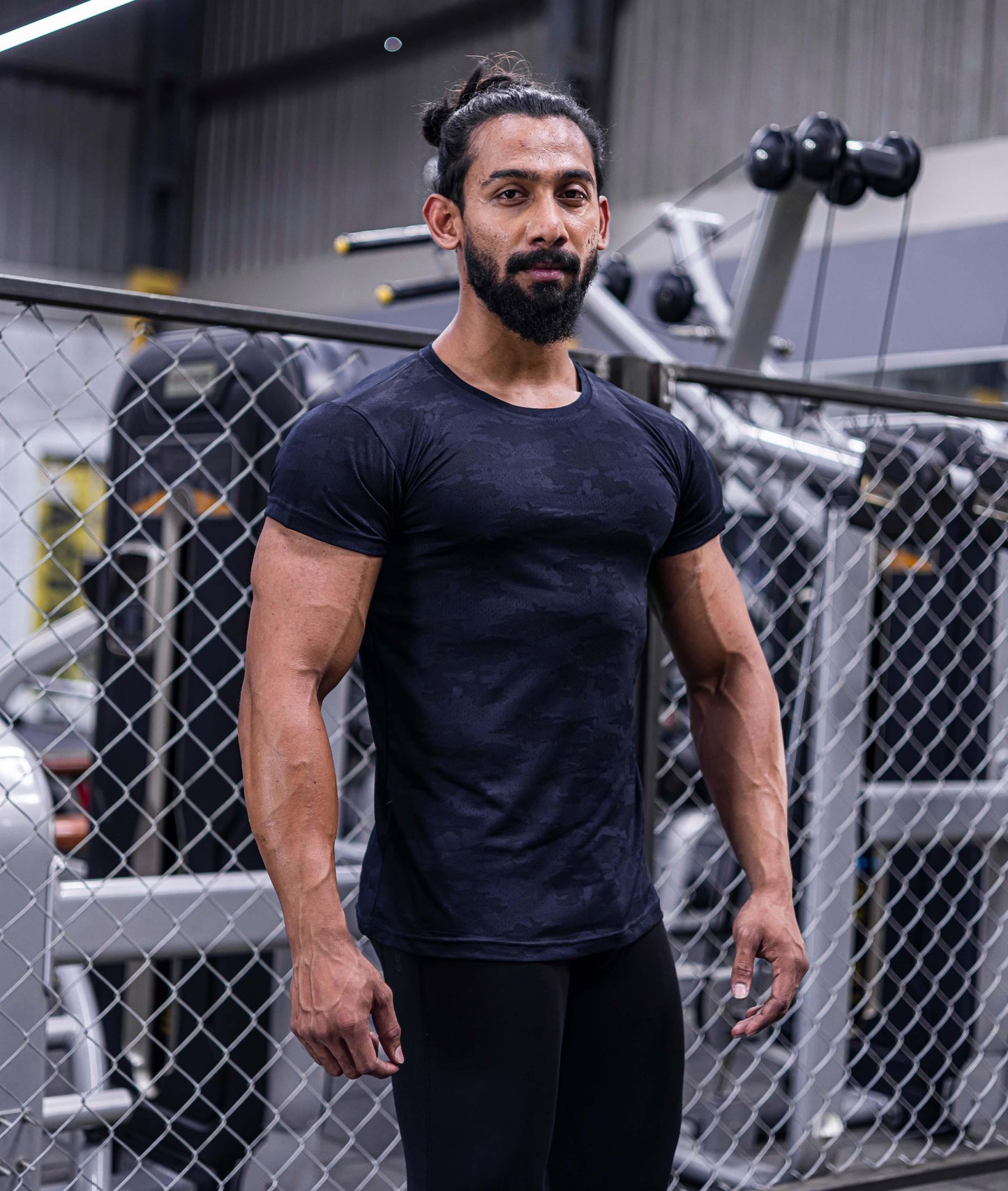 Jacquard Blue Camo GymX Tshirt - Sale - GymX