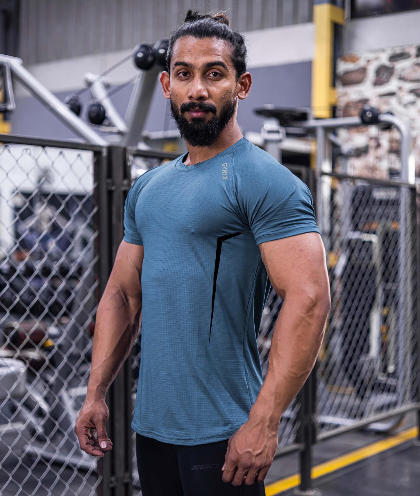 Airflow Mist Blue GymX Tee - Sale - GymX