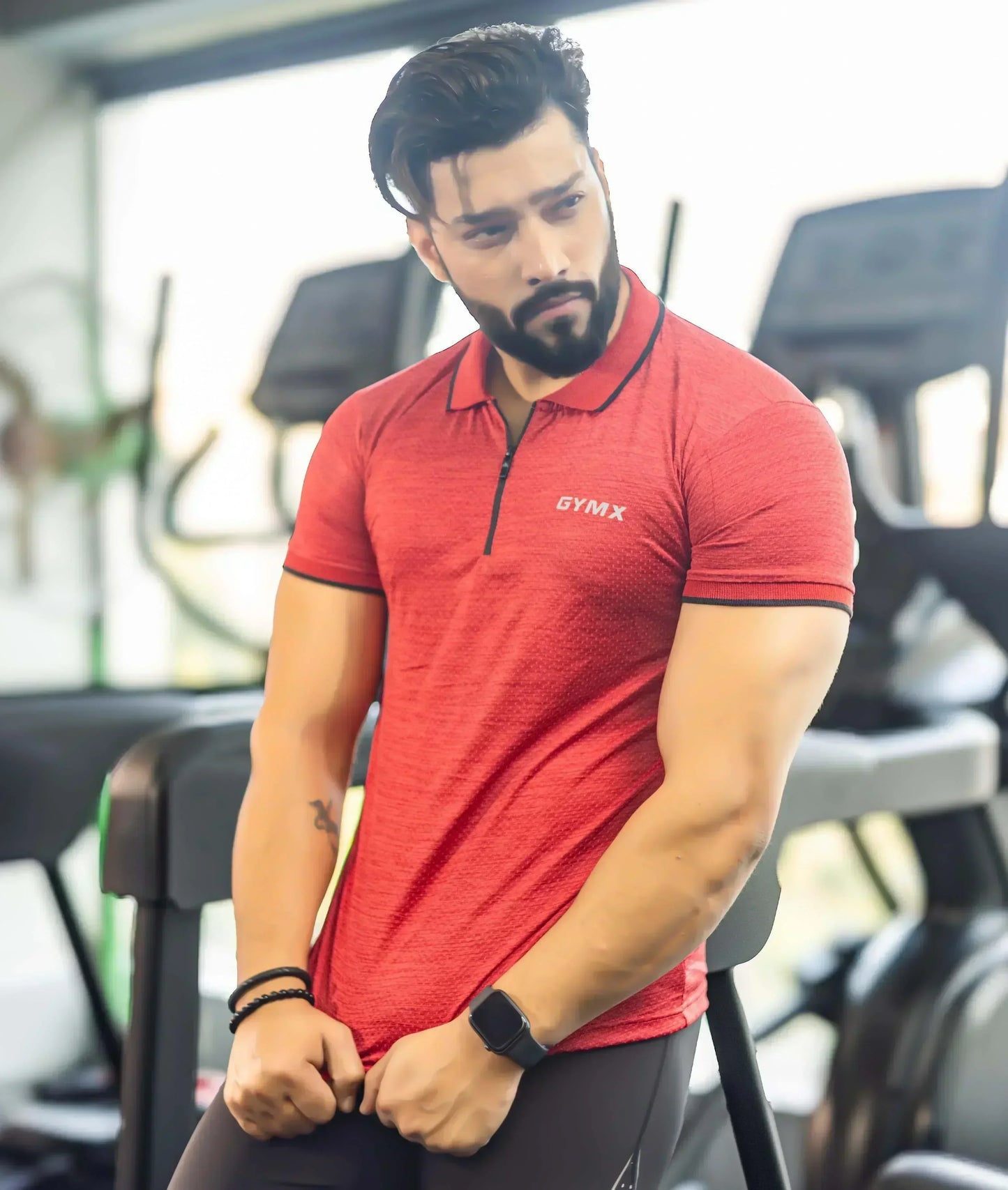 Edge GymX Polos- Flame Red - Sale