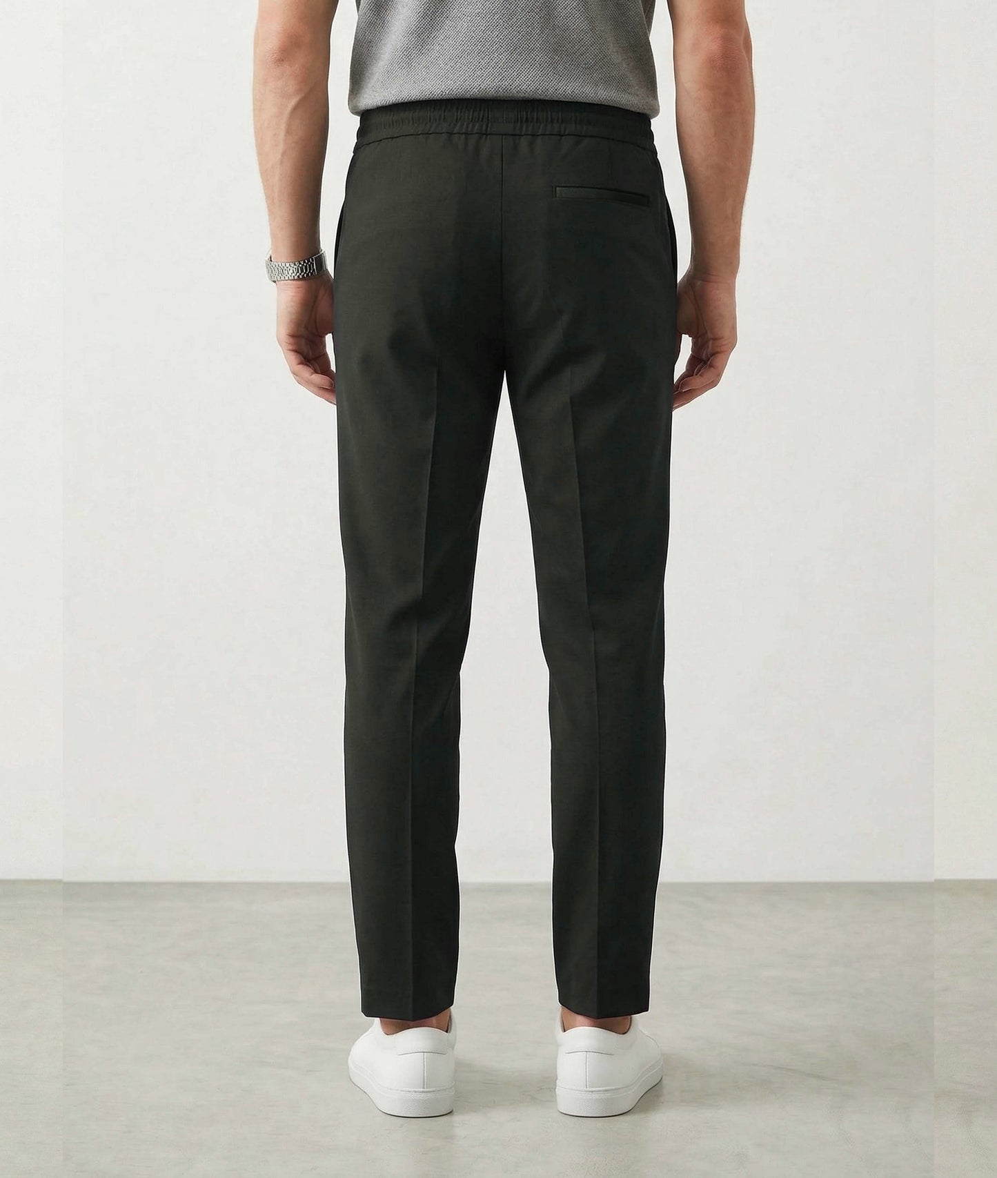 Work Play Pants: Greenish Black