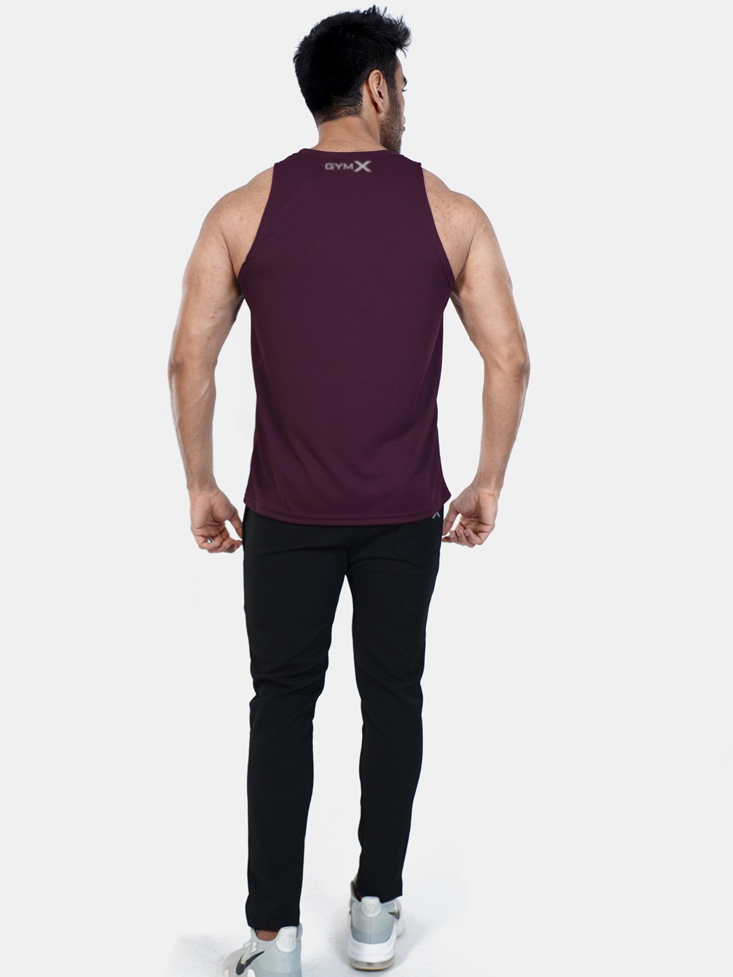 Ultra Lite GymX Maroon Tank: Lifting Season - Sale - GymX