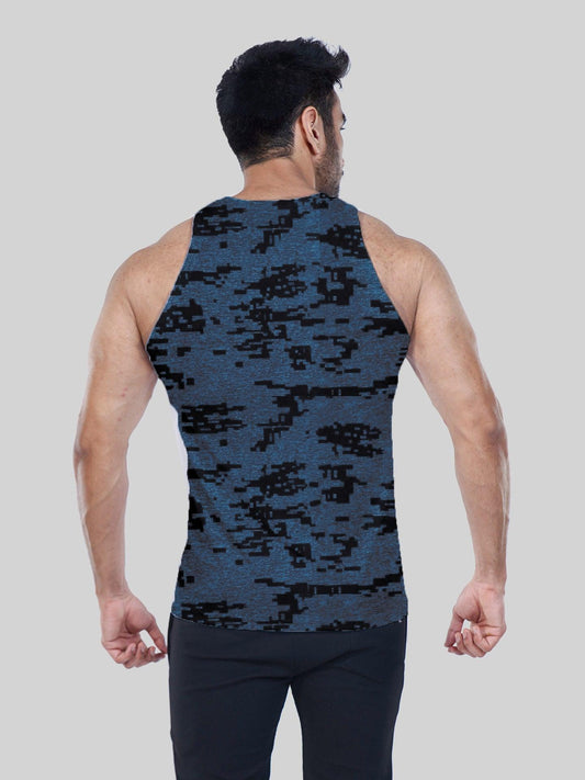 GymX Sapphire Blue Camo Tank - Sale - GymX