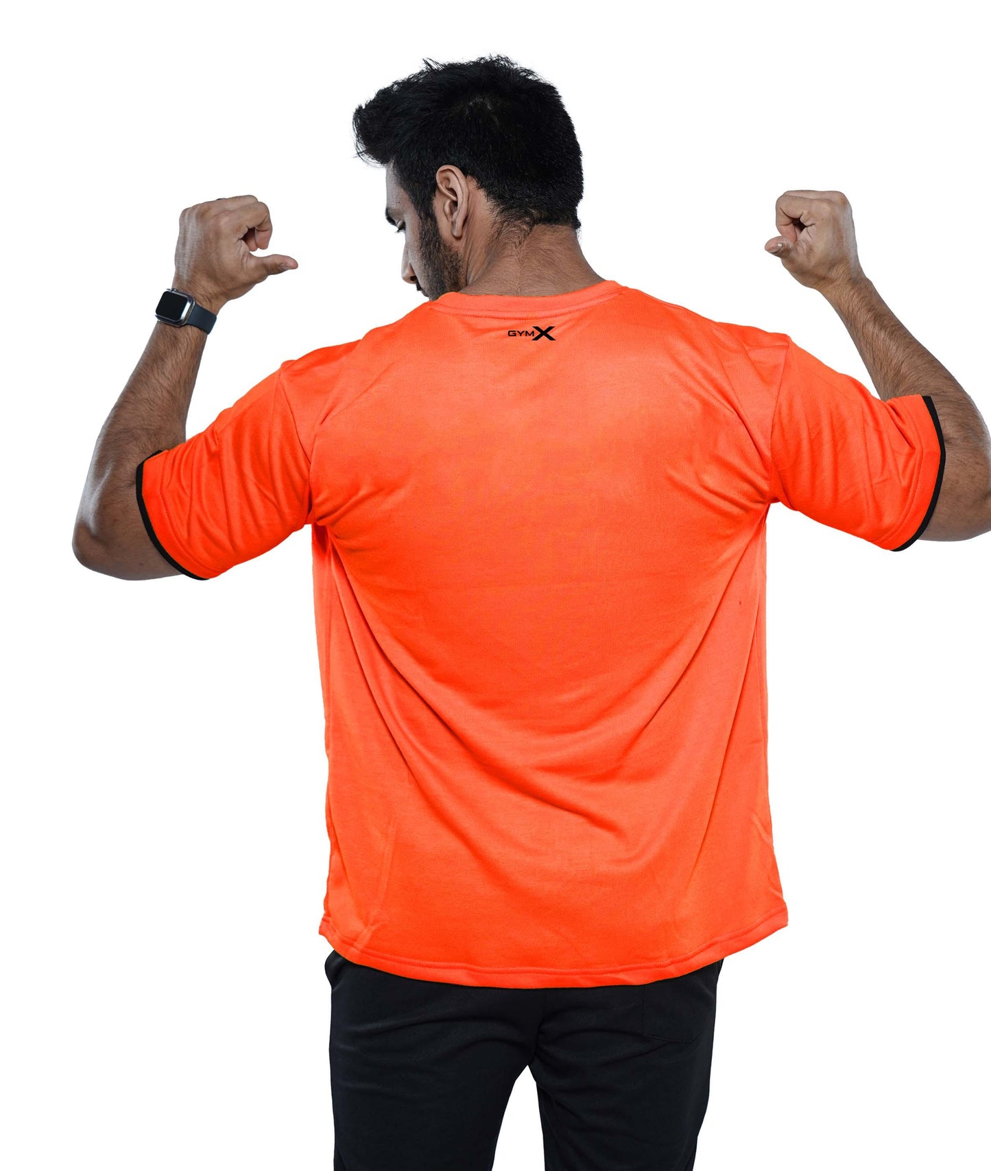 Oversized GymX Training Tee: Neon Orange - Sale - GymX