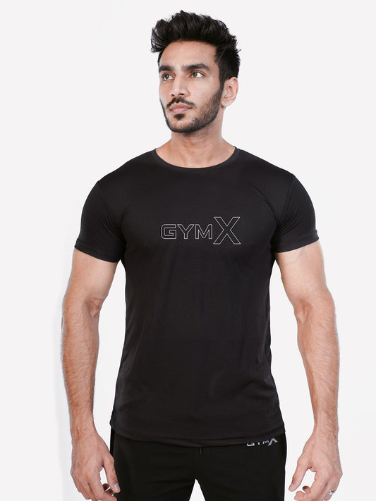 GymX Ultra Lite Tee: Black - Sale - GymX