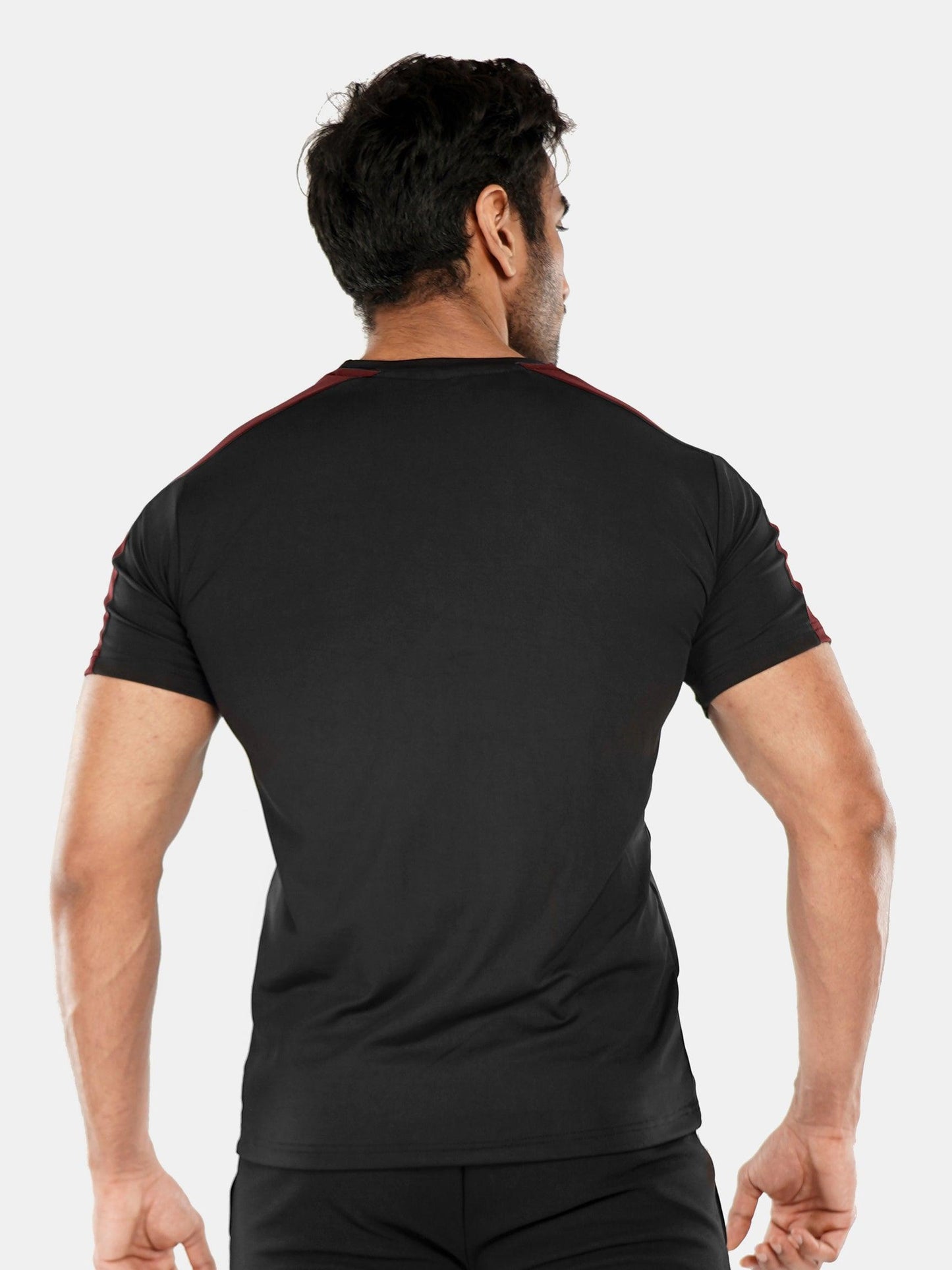Vampire Black & Red GymX Panel Tee - GymX