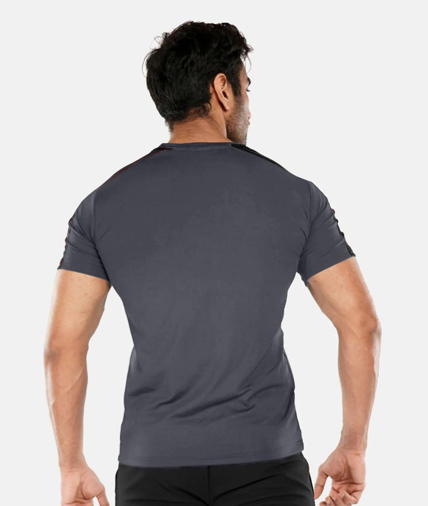 Iron Grey GymX Panel Tee - GymX
