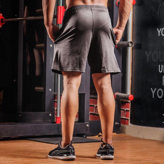 Cloud Grey Barricade Shorts - Reflex Series- Sale - GymX