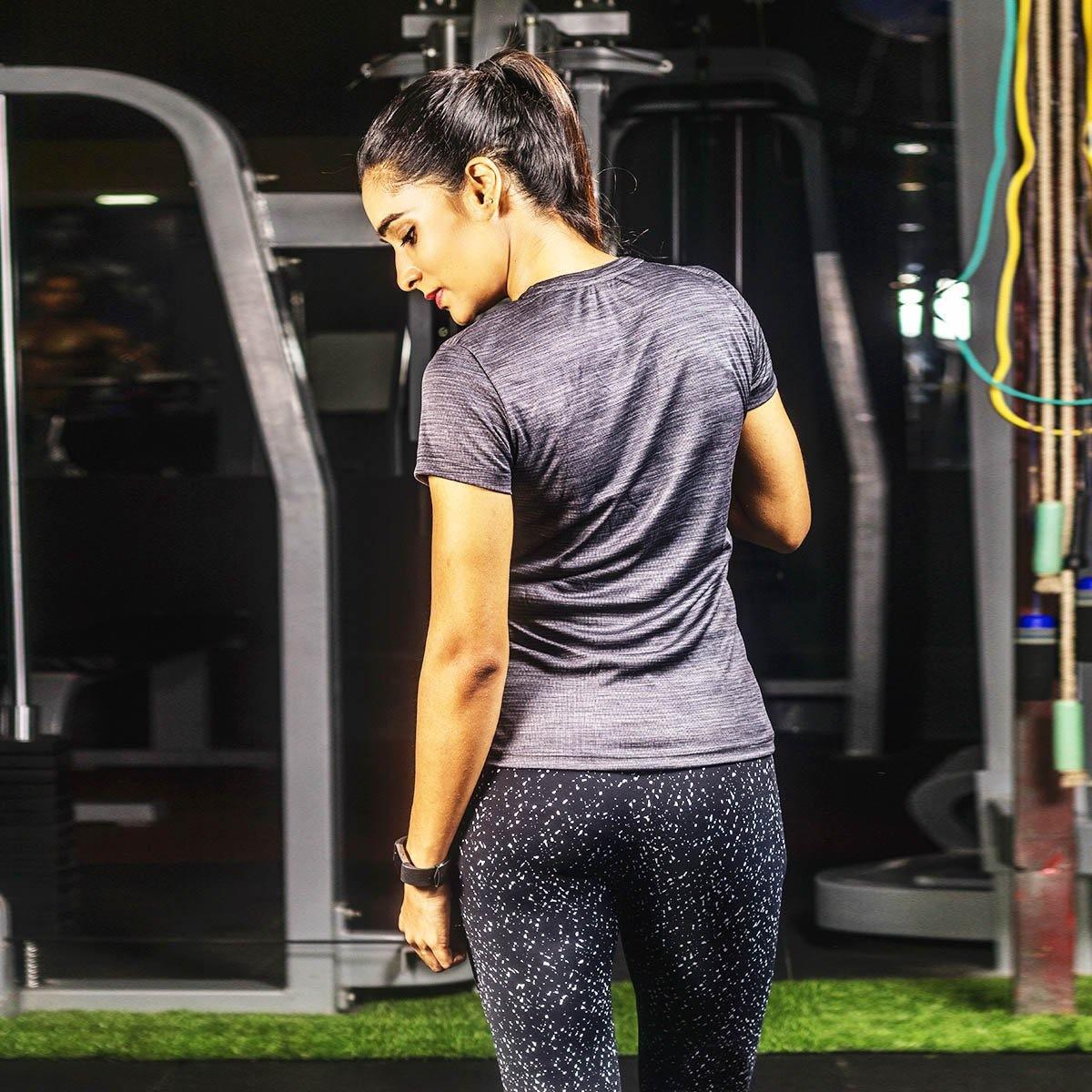 Ash Grey Ladies Tee - Essential Series - Sale - GymX