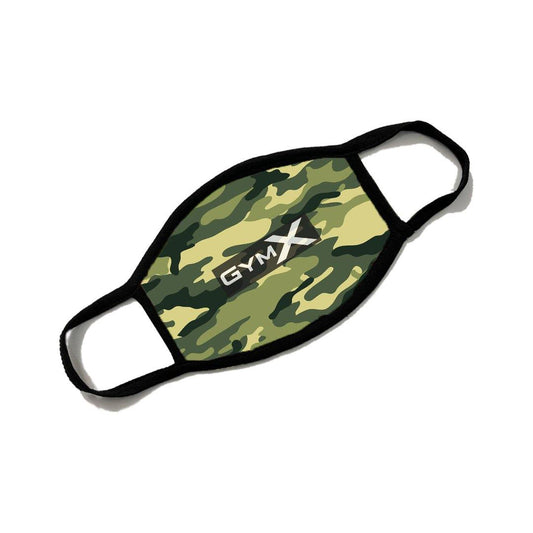 GymX Army Camo Premium Face Mask (Reusable) - GymX