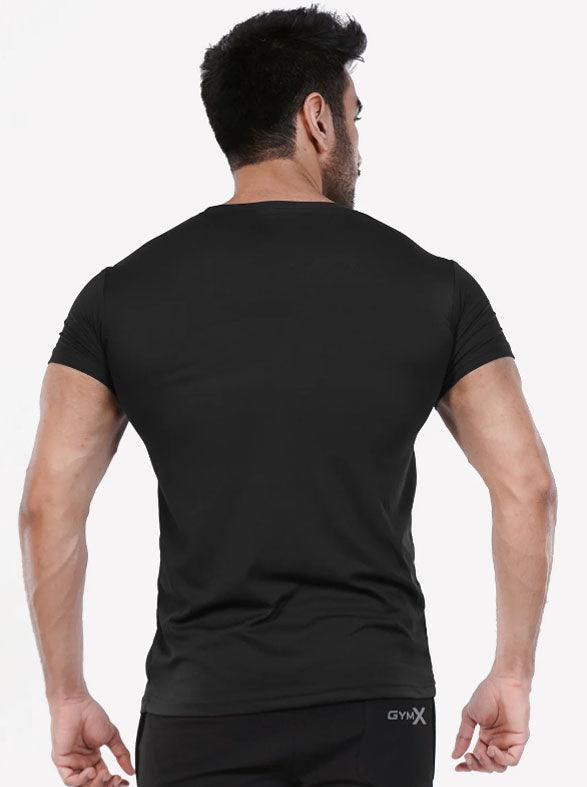 GymX Dark Black Flex Fit Tee - Sale - GymX