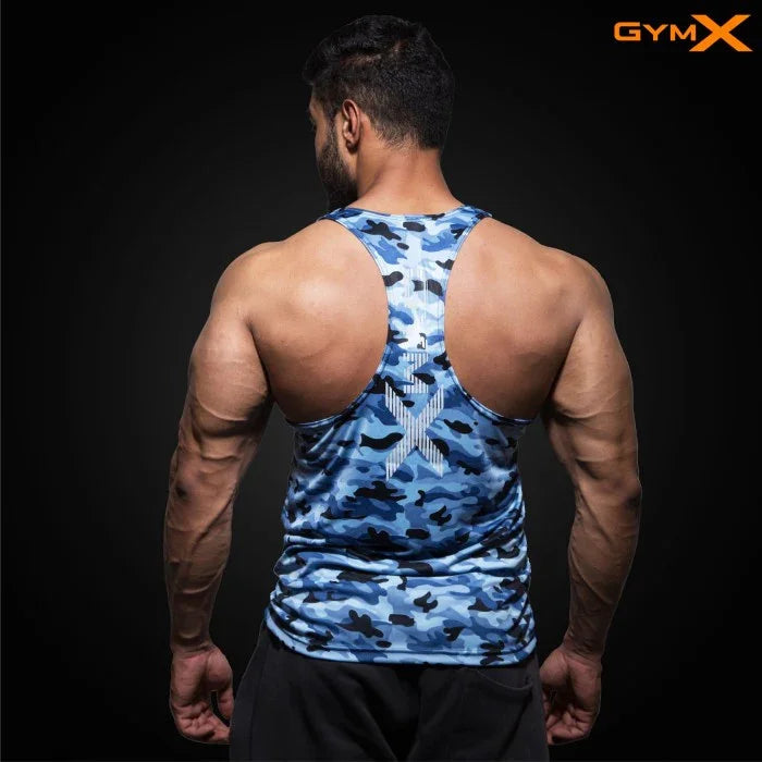 Military Dark Blue Camo Stringer - Sale
