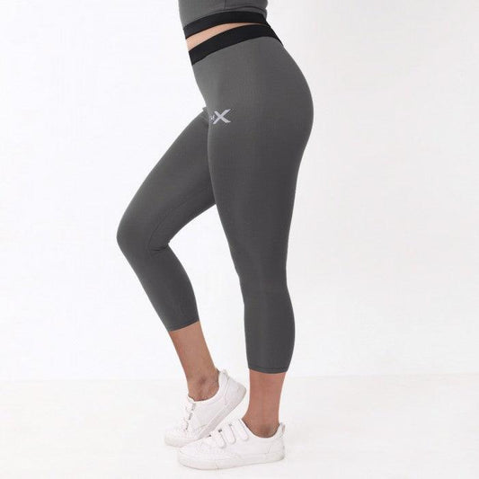 Lava Grey 3/4th Leggings: GymX Essential- Sale - GymX