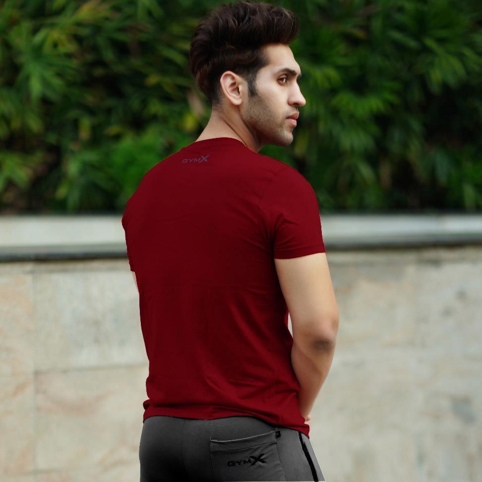 Burgundy GymX Tee- Sale - GymX