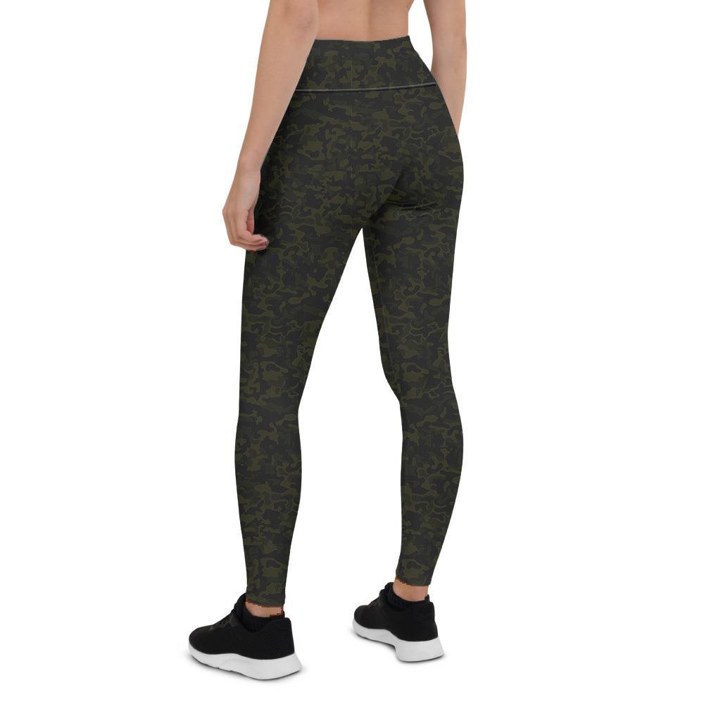 Military Green Camo Leggings - Sale