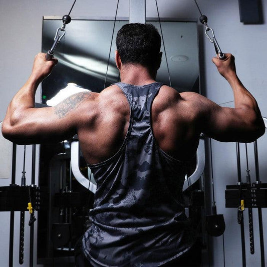Moon Rock Grey Stringer- Meteorite GymX Series(Dry Fit) - Sale - GymX
