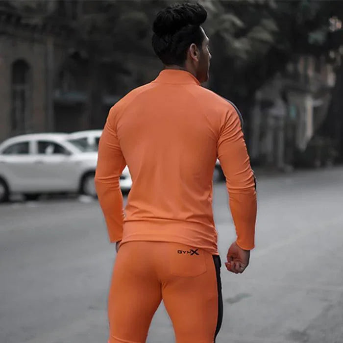 Neon Orange UFO Summer Jacket - GymX
