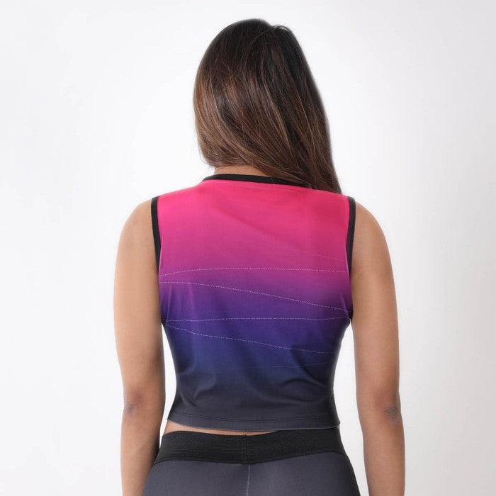 Ombre Purple Short Top - Sale - GymX