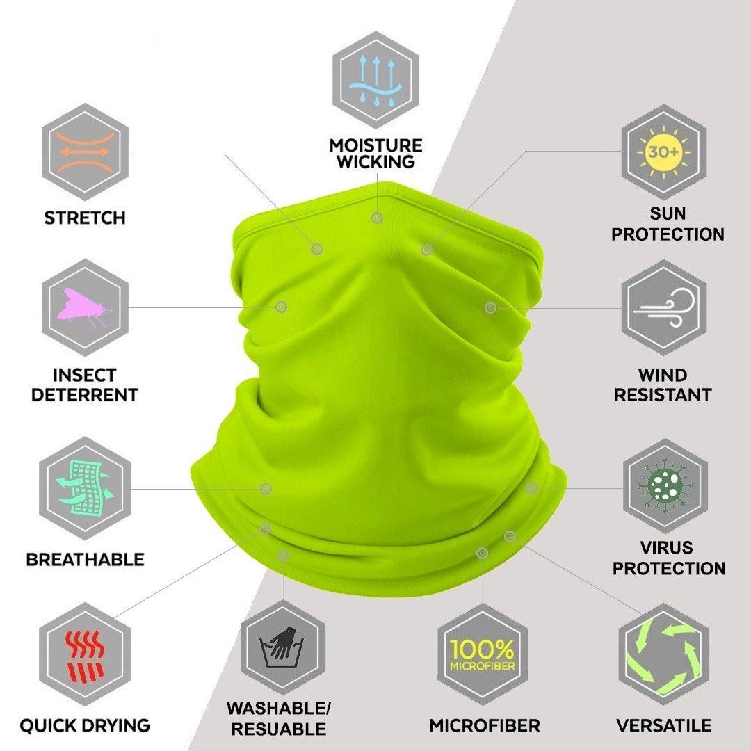 Multipurpose Neon Face Shields (Reusable) - Sale - GymX