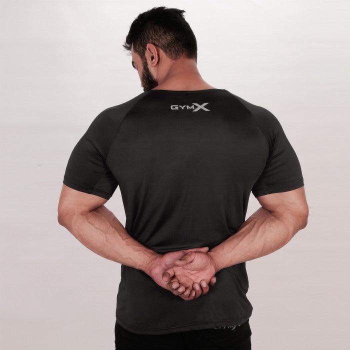 Shadow Grey Scoop Tee (Flex Dry Fit)- Sale - GymX