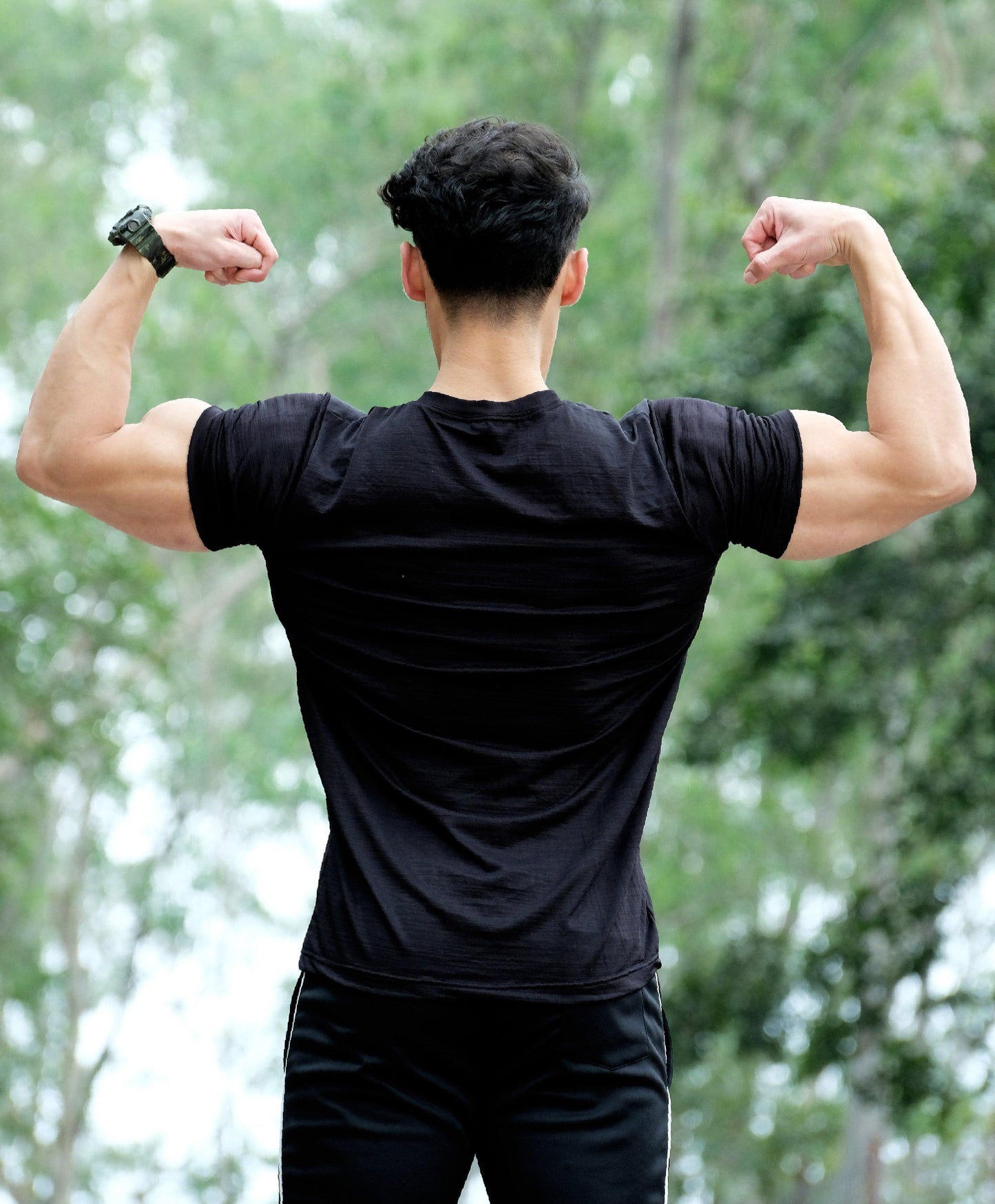 Blade Tee: Night Black - Sale - GymX