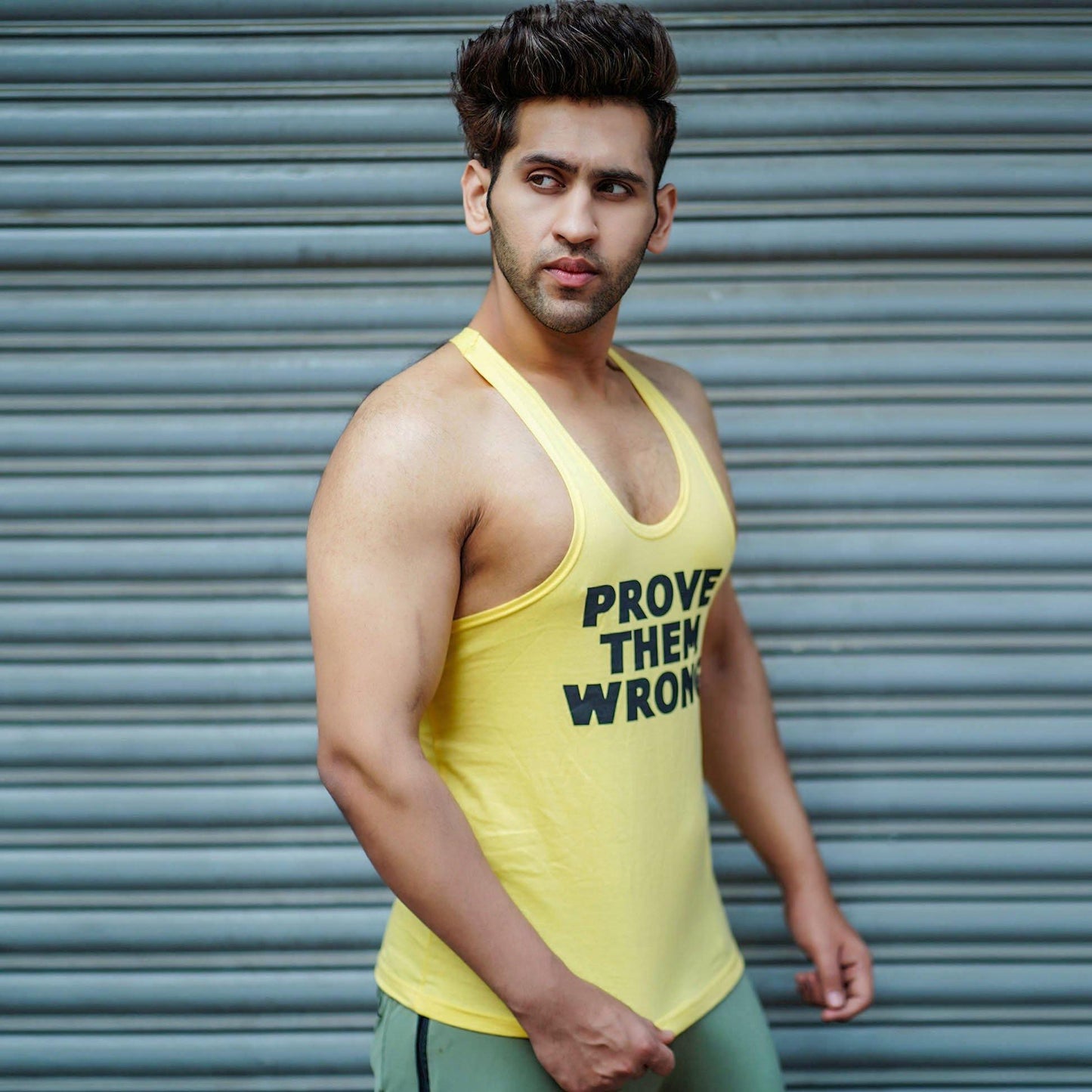 Prove Them Wrong Stringer- Ferrari Yellow - Sale - GymX