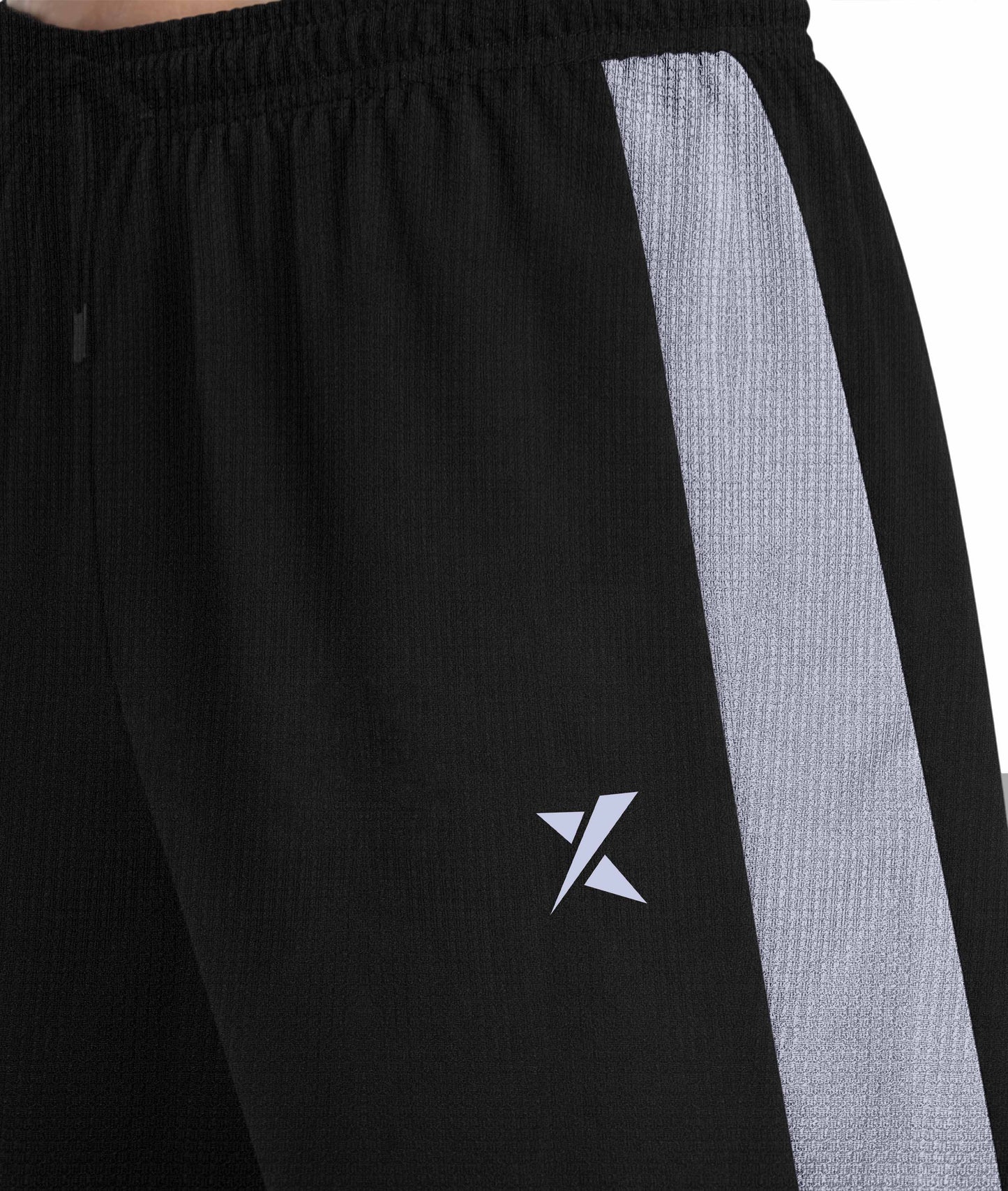 Korean Relaxed Fit GymX Joggers – Black