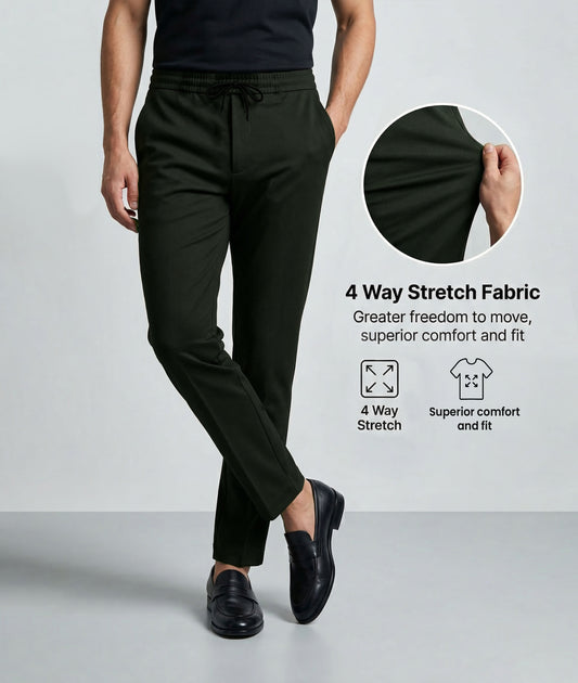 Work Play Pants: Greenish Black