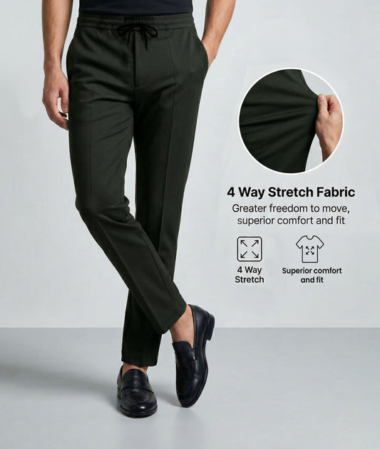 Work Play Pants: Greenish Black