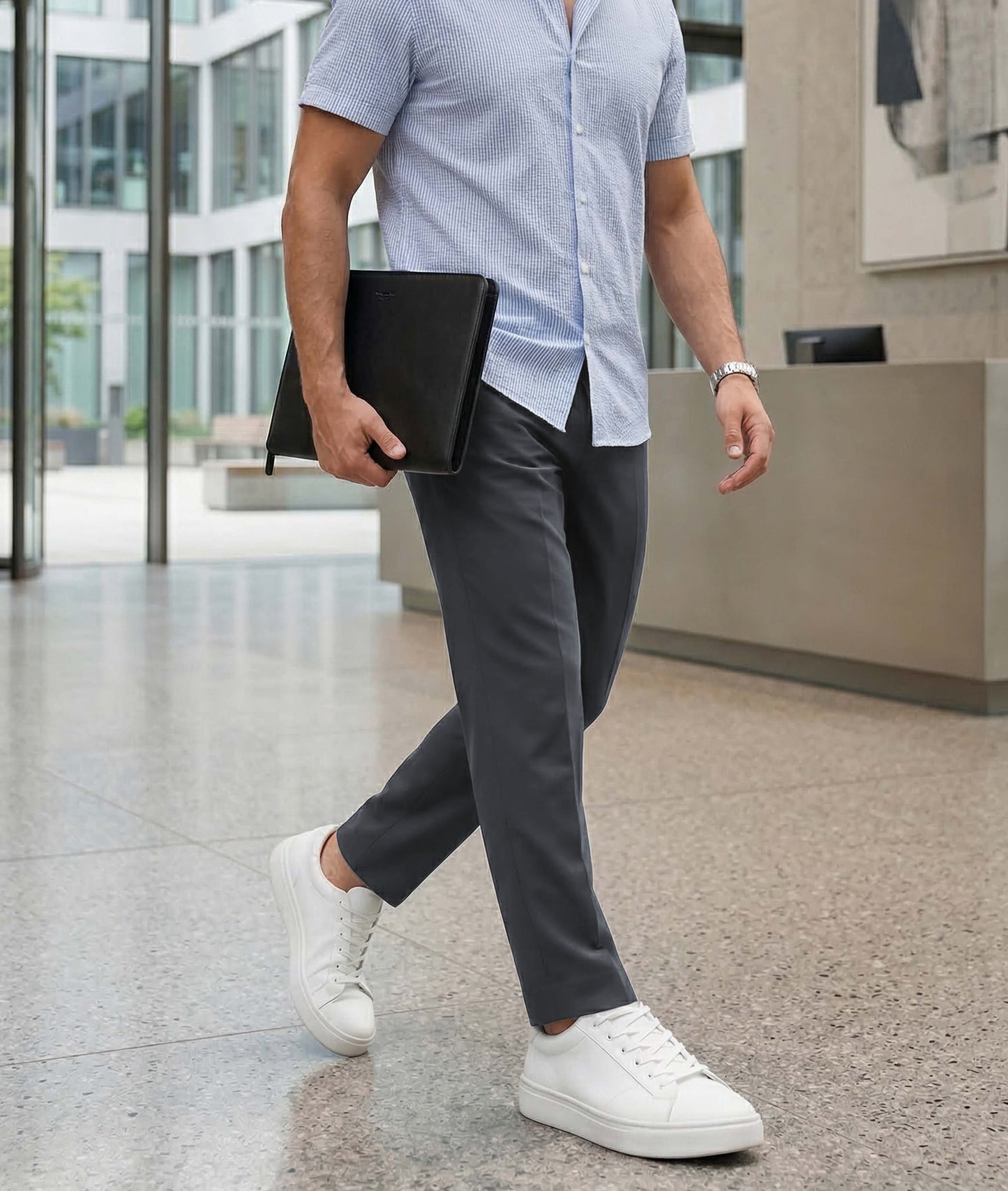 Work Play Pants: Grey