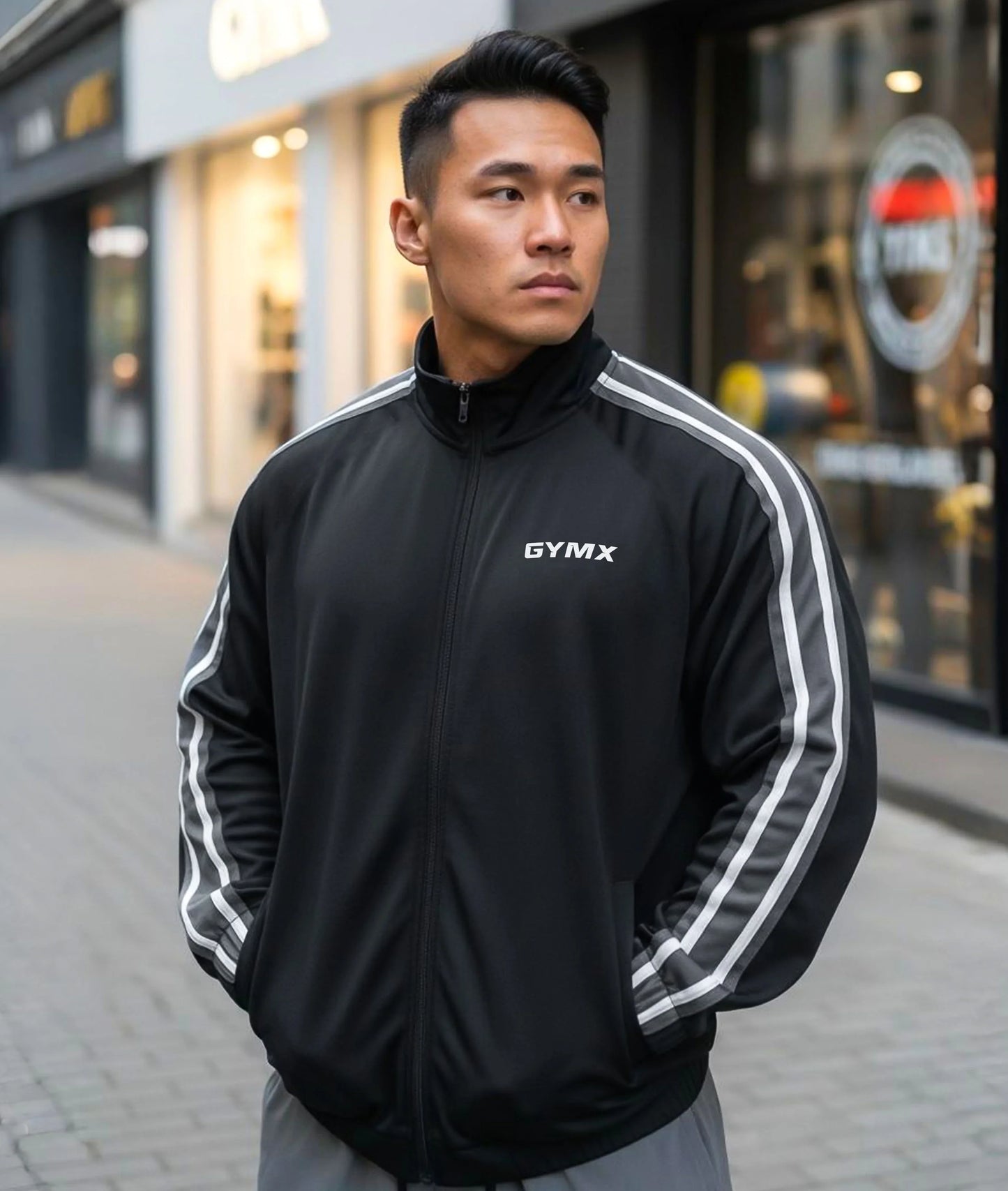 Zenith Oversized Jacket: Jet Black