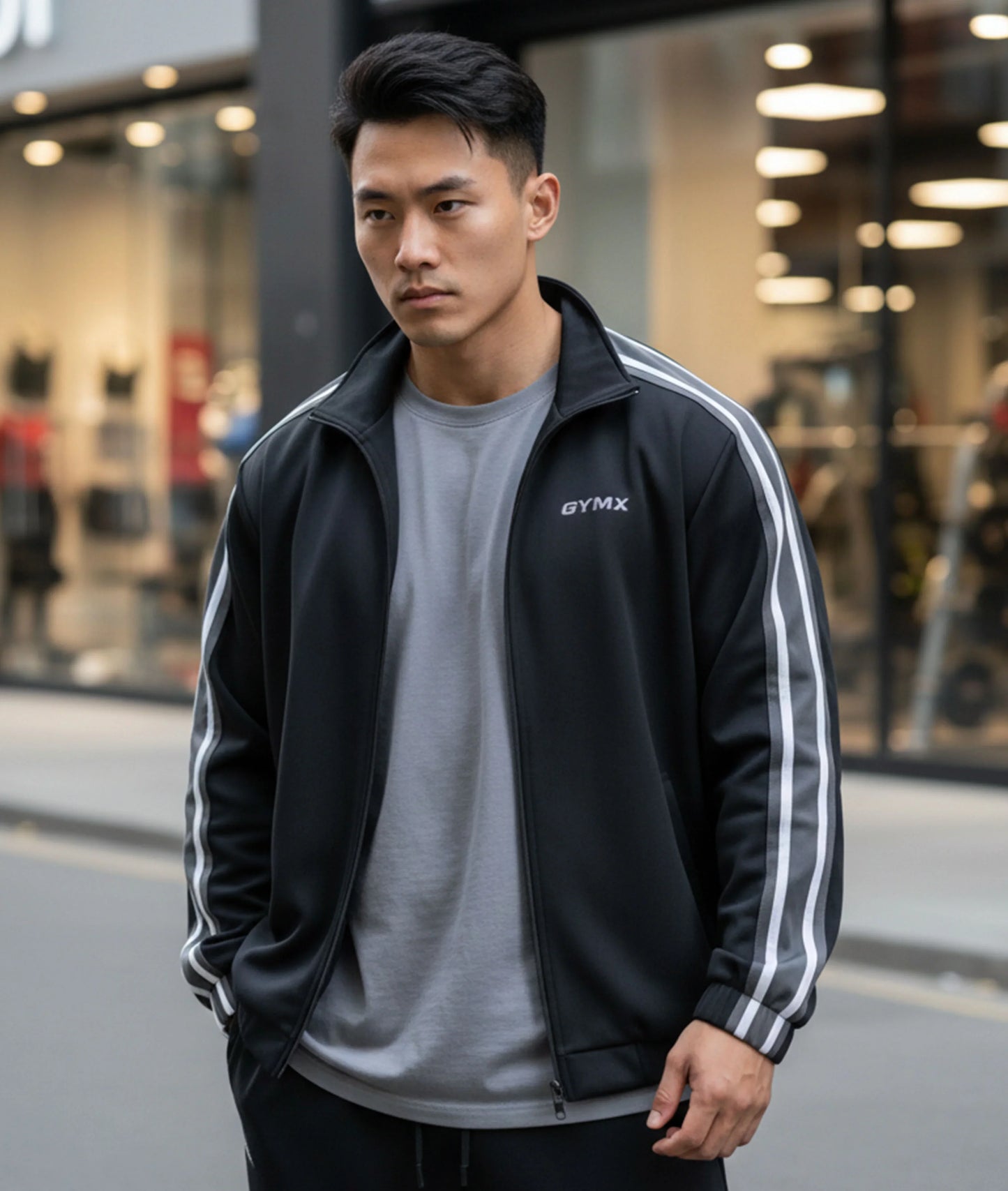 Zenith Oversized Jacket: Jet Black