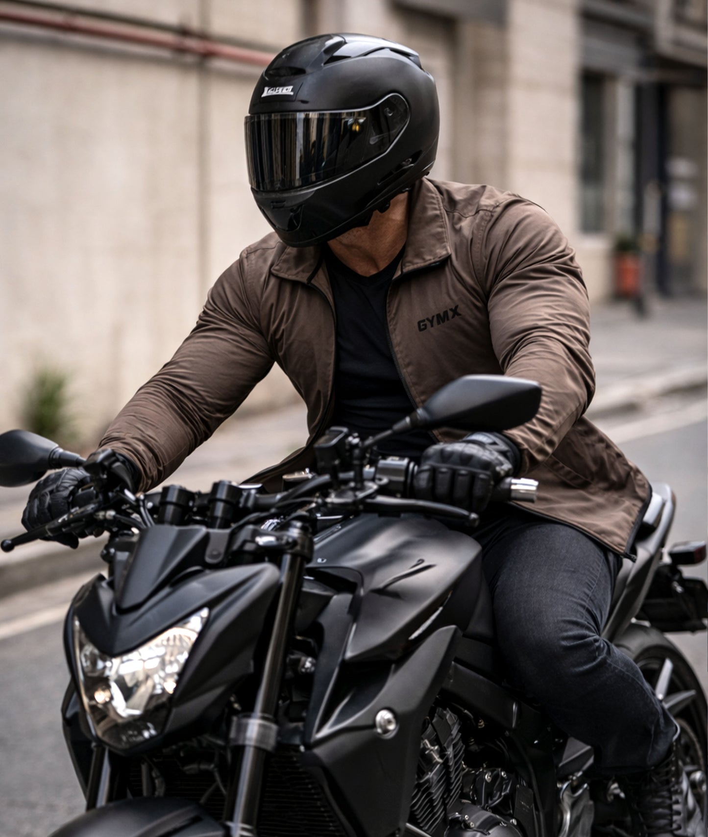 Metallic Brown Summer Jacket