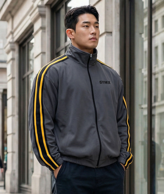 Zenith Oversized Jacket: Grey