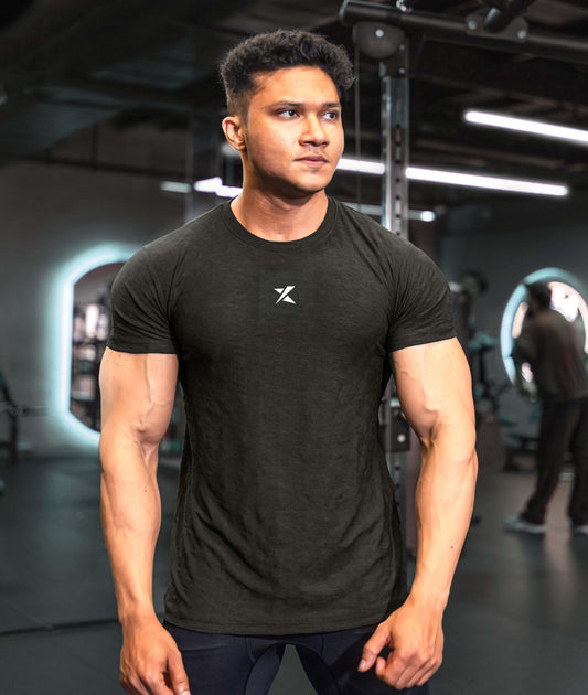 Urban Flex Camo Tee- Blackish Green