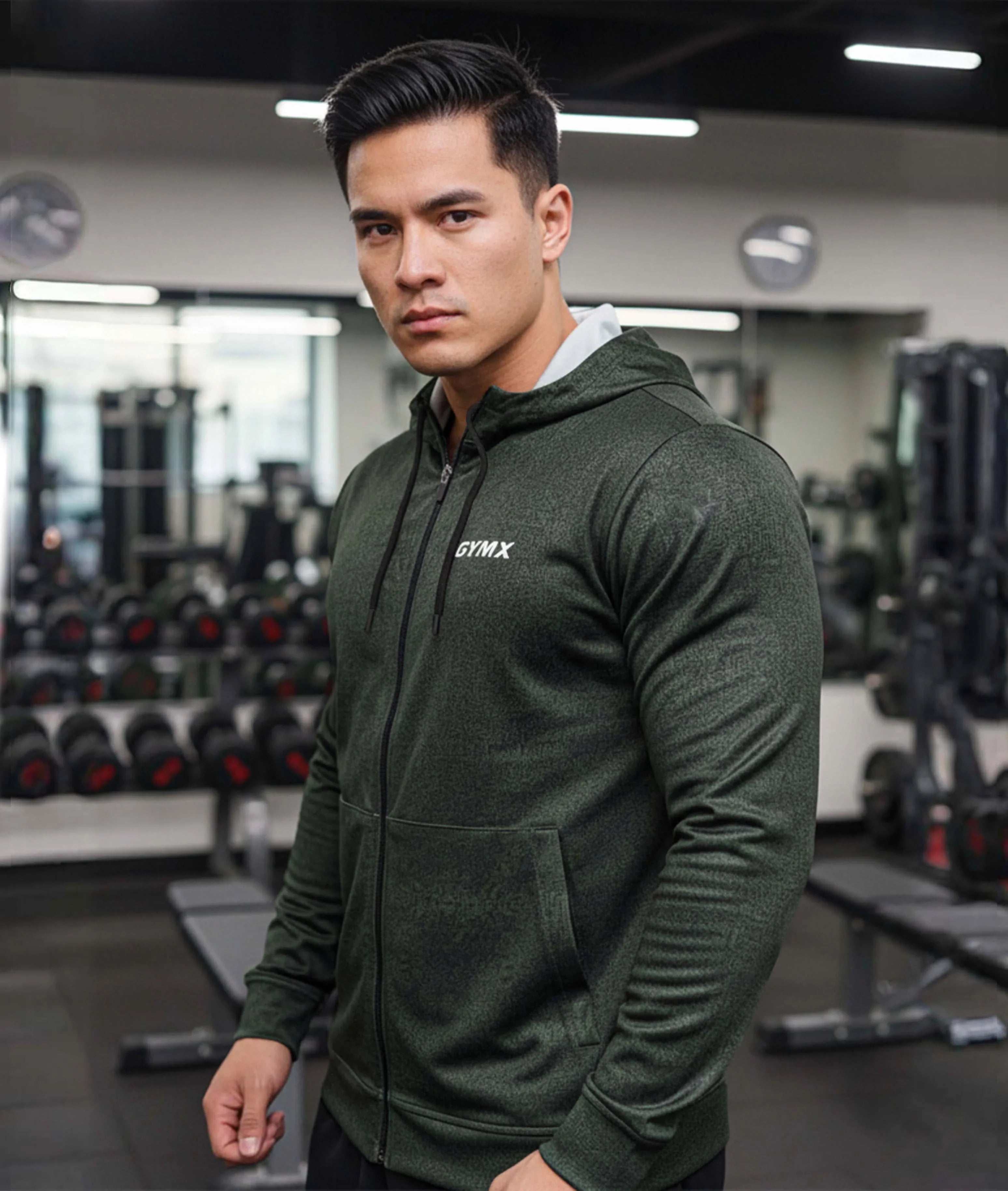 Green Knight Camo Hoodie- Final Sale – GymX