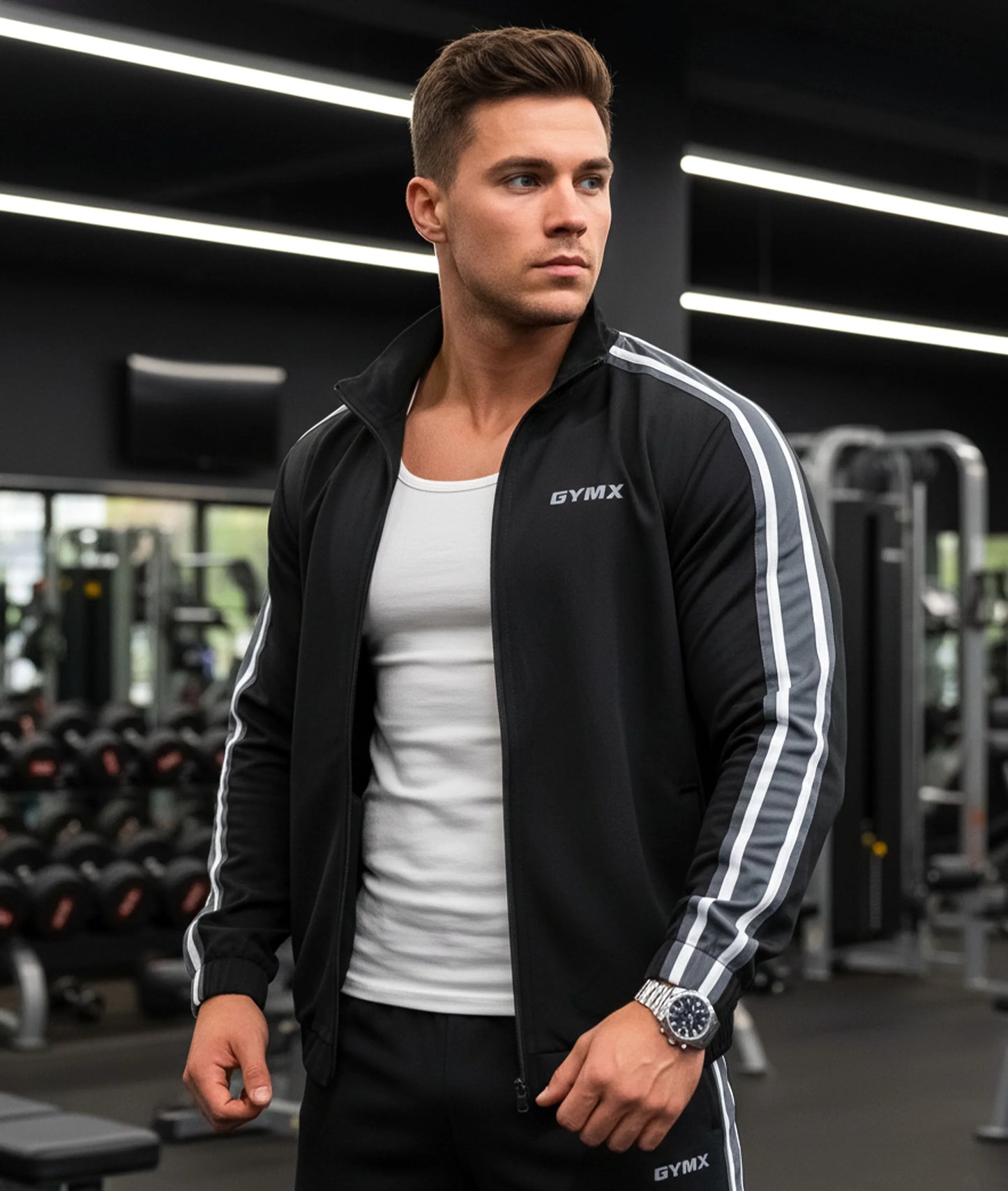 Zenith Oversized Jacket: Jet Black