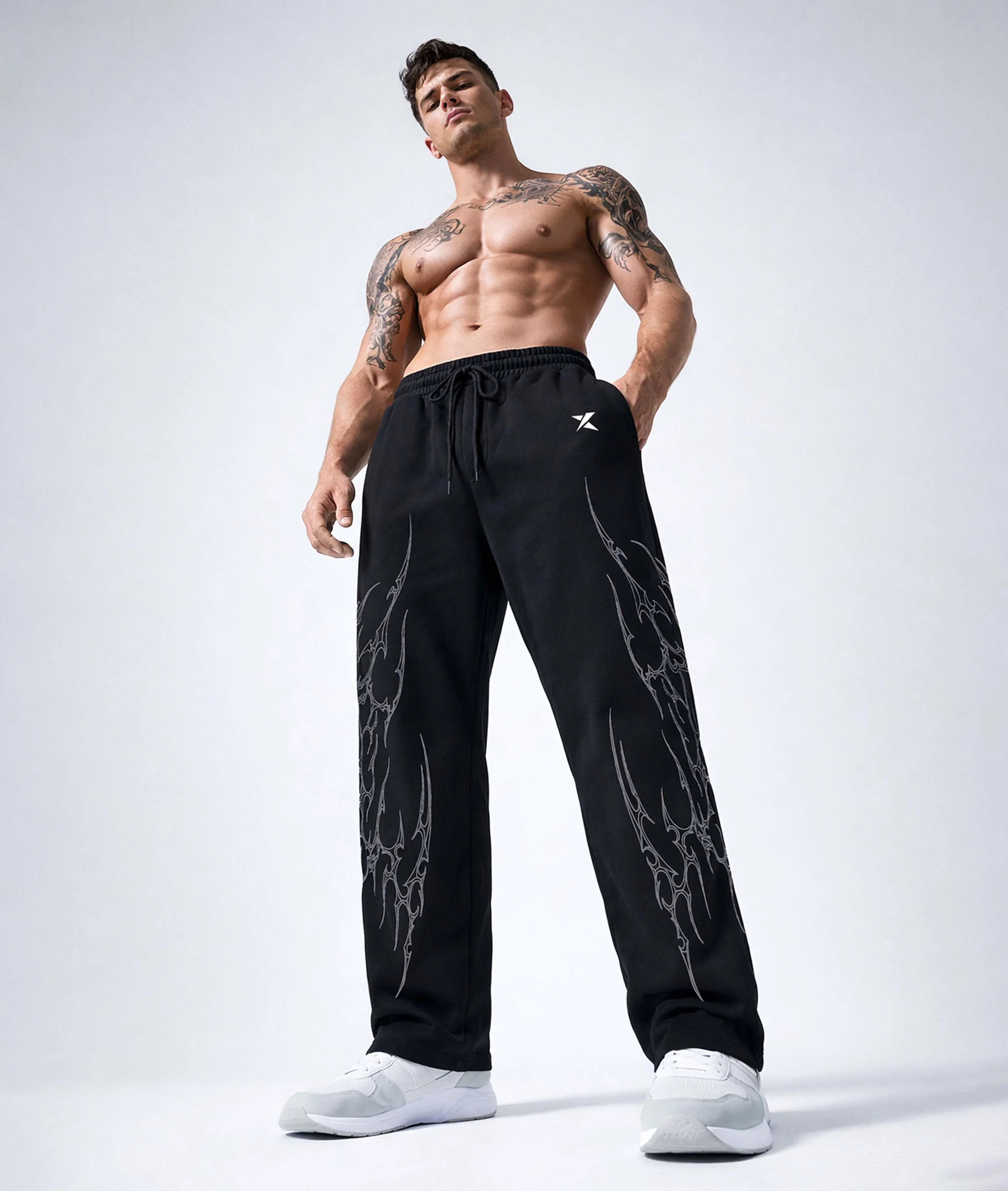 Combo Offer-Hellcore Sword+ Blade Trackpants – GymX